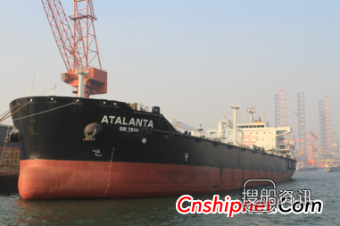 大连中远船务22000吨成品油轮“ATALANTA”命名,中远海运油轮