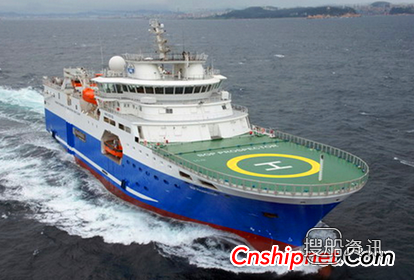 物探船 Polarcus闲置4000载重吨物探船“Polarcus Nadia”号,物探船