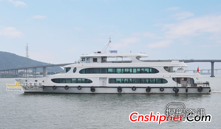江龙船舶360客位豪华旅游客船完成试航,珠海江龙船舶制造有限公司
