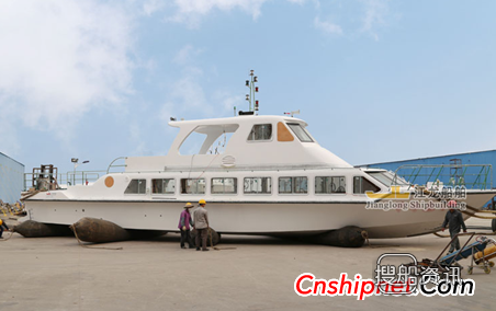 江龙船舶50客位旅游交通船下水,珠海江龙船舶制造有限公司