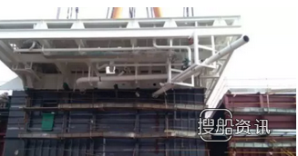 外高桥造船建造CJ46自升式平台拉移工程,上海外高桥造船有限公司