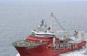黄埔文冲6000HP深水供应船顺利交付,HP
