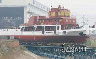 长江上游首艘纯LNG动力船在重庆下水,长江上游老式蒸汽机船