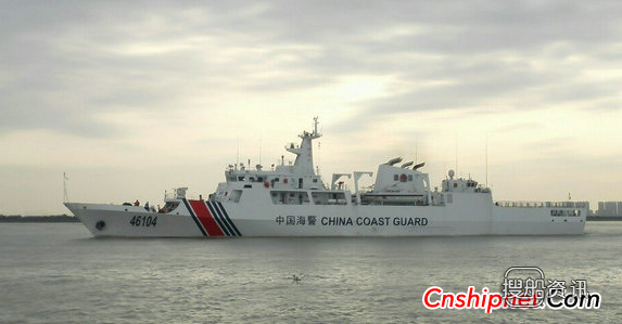 056型海警船 国产056版海警船出海测试,056型海警船