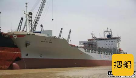 广东中远船务修船生产再掀高潮