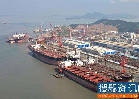 中国船舶出口增长率同比下降至20%左右