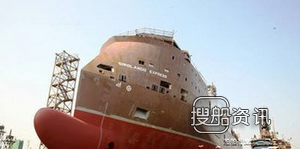 广东中远船务第五艘牲畜船顺利下水,中远船务集团