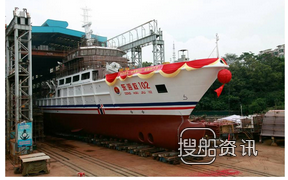 “东海救102”船下水,东海防救船大队视频
