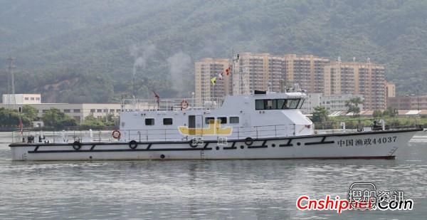 江龙100吨级钢铝渔政执法船顺利试航,江龙艇船业绩