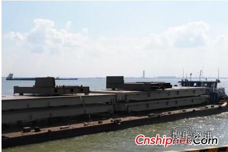 南通中远重工有限公司 南通中远重工一套NE169舱盖装船发运,南通中远重工有限公司