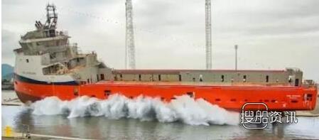 巴西Oceana船厂4500吨级PSV船成功下水,镇江船厂汽渡船下水