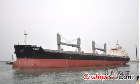 中航威海船厂37650DWT散货船投入运营,5.7万吨散货船多少钱