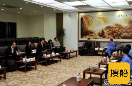 口行交通运输融资部高层调研大船海工