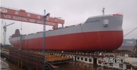 江苏新韩通船舶重工82000吨散货船成功下水,82000吨散货船价格