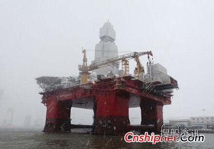 中国之最——“维京龙”深水半潜式钻井平台完工命名,超深水半潜式钻井平台