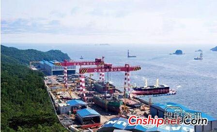 韩国Dae Sun造船获Bangkokmax型1800TEU集装箱船订单,韩国造船
