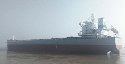 江苏新韩通船舶重工82000吨散货船圆满试航,82000吨散货船价格