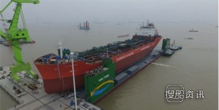 韩通船舶重工38000吨不锈钢化学品船成功下水,韩通船舶重工新接订单