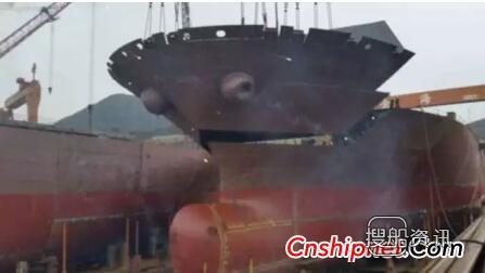 金海重工2艘9400TEU集装箱船顺利实现主甲板贯通,25000万标箱集装箱船