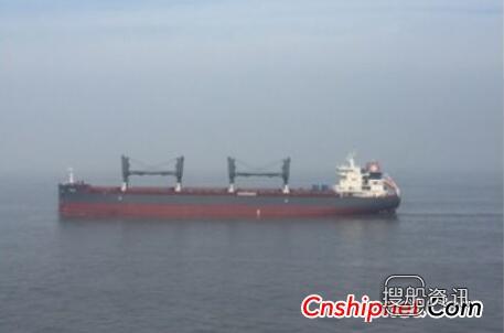 韩通船舶重工38800吨系列散货船交付,韩通船舶重工新接订单