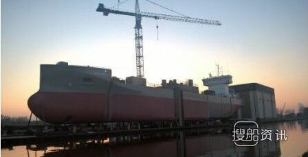 荷兰船厂第2艘LNG动力水泥运输船下水,荷兰运输船