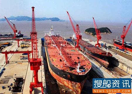 中国一、二月造船订单同比降75%