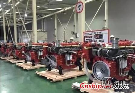 西江重工 玉柴联合动力交付首批8台供西江重工双燃料船机,西江重工