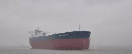 外高桥造船30万吨超大型油轮出海试航,上海外高桥造船有限公司