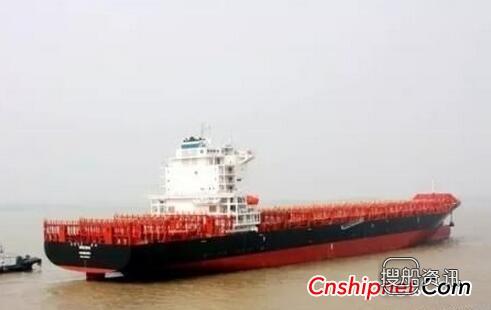金陵船厂第二艘5000TEU集装箱船离厂试航,5000吨集装箱船多少钱