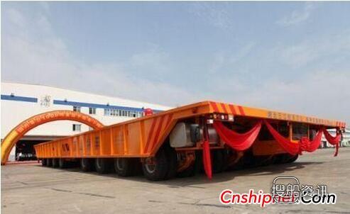 平板车吨位 国内首台最大吨位的1000吨重型平板车完成装配和各项试验,平板车吨位