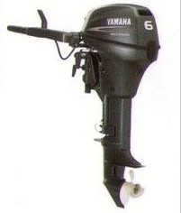雅马哈P125 雅马哈4冲程6P马力充气船专用马达 进口YAMAHA船外机