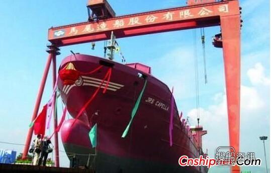 福建马尾造船获12艘1162TEU集装箱船订单,2019年集装箱船新订单
