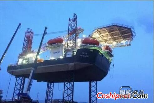 振华重工自升式居住平台“SEP-750”顺利完成插桩实验,振华重工招聘