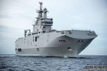 DCNS向埃及海军交付第二艘直升机登陆船坞舰