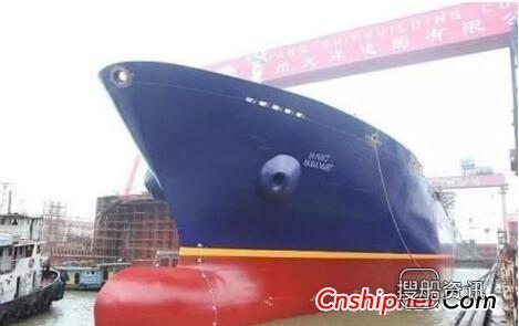 扬州大洋造船27500立方LNG船顺利下水,扬州大洋造船厂