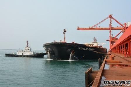 首艘40万吨级船国庆期间靠泊烟台港