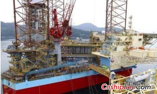 大宇造船“Maersk Invincible”号自升式钻井平台命名,大宇造船