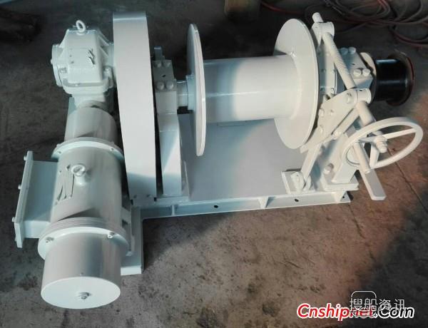 江苏捷胜锚机有限公司 江苏捷胜锚机再获2台50KN电动绞车订单,江苏捷胜锚机有限公司