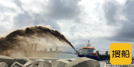 “浚洋1”投入科伦坡港口城项目建设