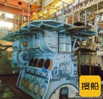 大连船柴W5X40B主机实现扩大地面预装新突破