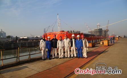 江苏海通海洋工程装备2艘9800DWT级散货船同时下水,江苏海通海洋工程装备有限公司