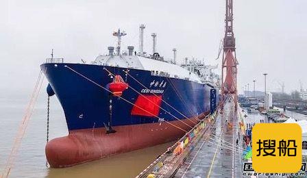 沪东中华再交一艘17.4万立方米LNG船
