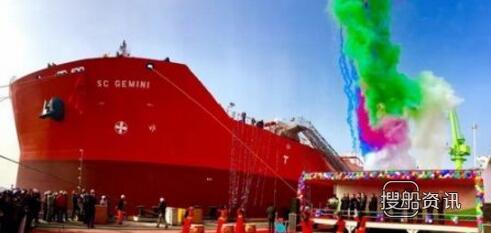 新韩通船舶重工38K不锈钢化学品船命名交付,韩通船舶重工新接订单