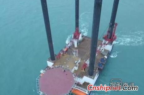 黄埔文冲首座SE-300LB自升式海工平台顺利完成海试,黄埔文冲