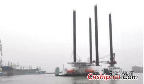 黄埔文冲首座SE-300LB自升式海工平台顺利完成海试,黄埔文冲