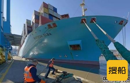 以色列港口迎来最大集装箱船