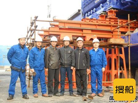 英辉南方抢修福建“海峡号”铝合金高速客滚船