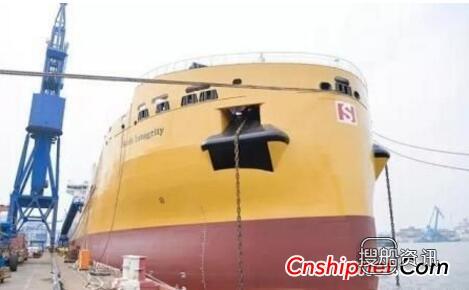 沪东中华38000吨双相不锈钢化学品船顺利交付,不锈钢化学品船