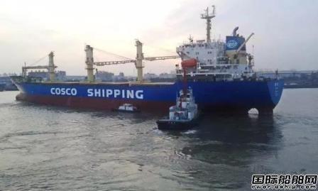 上海中远船务一年精修20艘中远海运特运船舶
