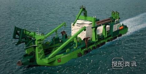 荷兰Royal IHC船厂获一艘LNG动力自航绞吸式挖泥船订单,荷兰船厂